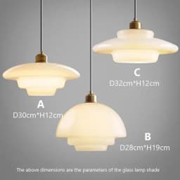 Vintage Glass Pendant Light White For Living Room Dining Room Restaurant Coffee Shop Bar Study Room Indoor Decorative Chandelier
