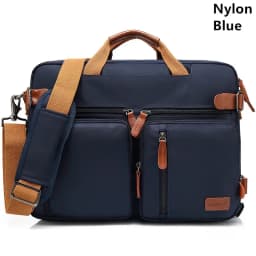 3-in-1 Convertible Laptop Backpack 15.6 17.3 Inch Waterproof Oxford Business Briefcase Shoulder Messenger Notebook Carry Bag
