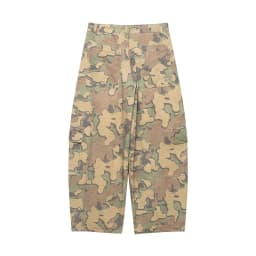 Camo Print Drawstring Waist Women Pants Wide Leg Loose Cut Drawstring Hem Relaxed Fit Casual Trouser Streetwear 2026 New Fashion