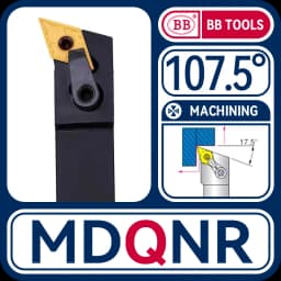 BB DNMG Insert MDPNN MDJNR MDQNR DNMG150404 External Lathe Turning Tool Holder Right Left Cutting Metal Steel 1616 2020 2525
