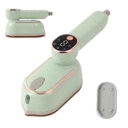 Handheld Steam Iron Foldable Garment Steamer 1200W Power Portable 3 Speed Steamer LCD Display Touch Screen Rotary Electric Iron