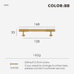 Nurlin Solid Brass Art Deco Vertical Lines Linear Kitchen Cabinet Knobs T Bars Bedroom Wardrobes Long Pull Drawer Handle
