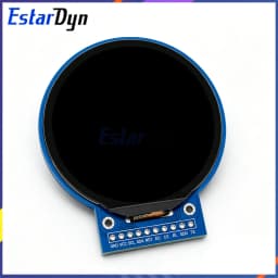2.1-Inch TFT LCD Screen GC9B72 Small-Screen 360x360 Display LCD Color Screen SPI Round Screen