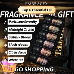 6PC/1PC Hotel Fragrance Oils Gifts Box Candle Making 5 Star Hotel Fragrance Oils Gift to Friends