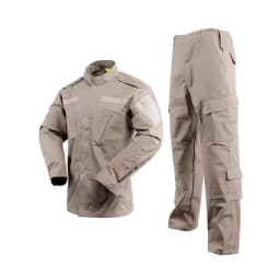 New Hot Durable and Wear-resistant Men's Camo ACU Uniform 2PC Set Training Wear Security Officer Uniforms