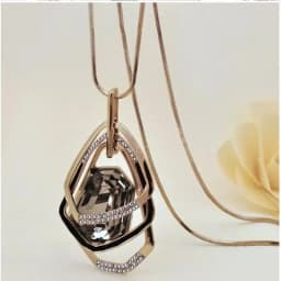 Classic Geometric Irregularity Pendant Long Necklace for Women 2026 New Sweater Accessories Cute Gifts Hip Hop Jewelry