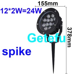 LED Outdoor Spotlight DC12V AC220V110V Floodlight Garden Landscape Wall Wash Lighting IP67 Rates Tree Grasses Backyard Lawn Lamp