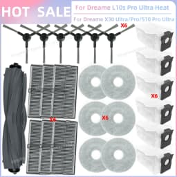 Fit For Dreame L10s Pro Ultra Heat / L10s Ultra Gen 2 / D20 Ultra / Mova E30 Ultra / P10 Ultra Brush Filter Mop Cloth Bag