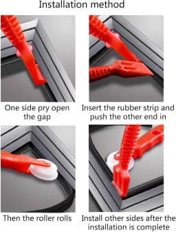 Easy To Use Screen Rolling Tool Installation Tool For Installer Spline Tool Hand Bearing Spline Roller Nylons Wheel Set