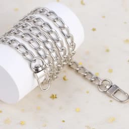 Metal Purse Chain Strap Handle Replacement Chain Handbag Shoulder Bag Chain Accessories Handle for Bags