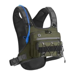 Outdoor Tactical Camouflage Battle Chest Bag Multi-Functional Water Bag Phone Integrated Vest Bag for Men And Women