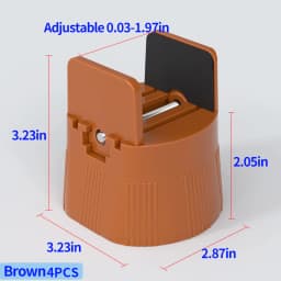 Adjustable Splint-Type Furniture Protection Pads: Moisture-Proof, Shockproof; Fit Table/Chair/Stool Legs, Heightens