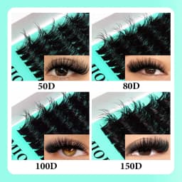 New 14/30 Rows DIY 5D Fluffy Lash Clusters 30D-150D Thick Eyelash Clusters Individual Lashes 10-18mm Cluster Eyelash Extension