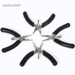 Jewelry Pliers Tools Needlework Wire Cutting Pliers Stainless Round Nose Pliers For DIY Handmade Beading Jewelry Making Tool