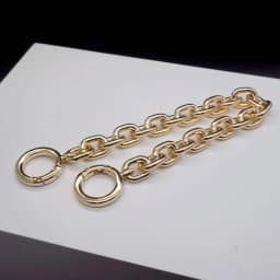 Big Size Shoulder Bag O Chain Luxury Chain Women Messenger Bag Strap Replacement Bags Strap Aliminium Antique Color High Quality
