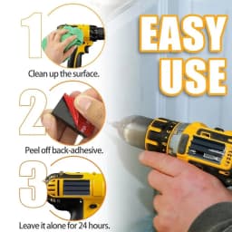 Magnetic Bit Holder 3/4 Holes Screwdriver Bit Holder Drill Bit Stand Storage Case with 3M Adhesive Tape Power Tools Accessories
