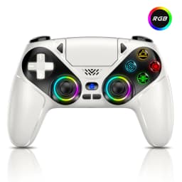 RGB Light Wireless Controller For PS5/PlayStation 5/Pro/Slim/PC Hall Effect Gamepad W/Marco/Turbo NO Drift Game Control Joystick
