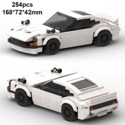 Technical Car Speed Racing Building Blocks Bricks Sets Sports Car MOC Garage City Vehicle Creative Toys For Kids