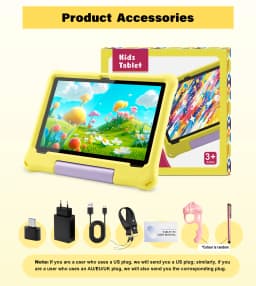 Paitanry CH10 Plus Android 16 Kids Tablet 10 inch 5000Mah Octa-core 8GB (3+5GB) RAM 32GB ROM Learning Children's Tablet PC