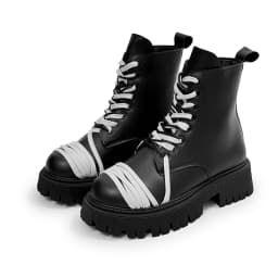 High Top Motorcycle Boots Plus Size 45 Mens Designer Outdoor Work Boots Fashion Casual Leather Height Increased Platform Boots