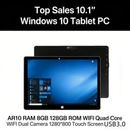 64 Bit 10.1 INCH T10 X5-Z8350 CPU 8GBRAM 128GB ROM Windows 10 Tablet PC AR10 Tablet PC 1920*1200 IPS Screen WIFI HDMI-C