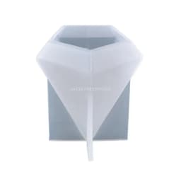 Ring Holder Cone Resin Mold Pyramid Silicone Candle Molds for Resin Casting Soap Aromatherapy Candle Jewelry Making DIY