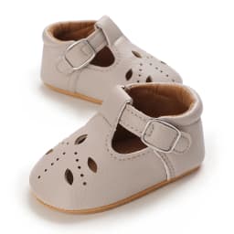 Comfortable Infant First Walkers Casual Crib Shoes Soft Rubber Sole Daily Wear For Newborn Boys Girls 0-18M