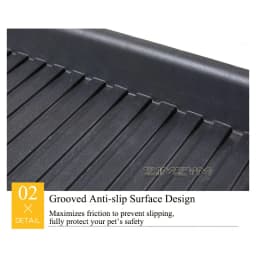 Foldable Dog Car Ramp for Large Medium Dogs Anti Slip Wide Pet Ramp Portable SUV Trunk Pet Stairs for Senior Arthritic Dogs