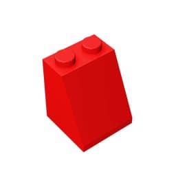 Gobricks GDS-620 ROOF TILE 2X2X2/65 DEG. compatible with lego 3678 children's DIY Educational Building Blocks