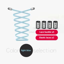 2025 New No Tie Shoe Laces Elastic Laces Sneakers Round Shoelaces Without Ties Kids Adult Quick Shoe Lace Rubber Bands for Shoes