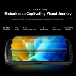 Global version DOOGEE S41 Max Rugged Phone Helio G99 13MP AI Triple Camera 16GB(6GB+10GB)+256GB 6300mAh 4G Android 13 Smartphone