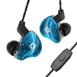 KBEAR KS1 HiFi Earphone 2Pin Cable in Ear Monitor Headphones for Singer Musicians Wired Earbuds IEMS for Gaming Wired Earbuds