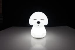 LED Night Light Cute Sheep Panda Rabbit Silicone Lamp Rechargeable Animal Shape Sleep Soft Nightlights For Kids Birthday Gift