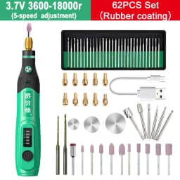 5000-20000r 4.2V Engraver Electric Drill Mini Grinder Engraving Pen Drilling Machine Cordless Rechargeable Micro Rotary Tool Kit