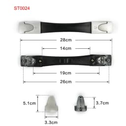 Replacement Suitcase Luggage Handle Travel Suitcase Luggage Case Handle Strap Carrying Handle Grip Strap Spare Box Bag Parts