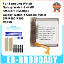 New Replace Battery For Samsung Galaxy Watch Gear Live/S2 classic/Gear S4/Gear 1/Active 1 2 3/ Watch 3/ Gear S/Gear 2/WATCH 4
