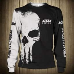 KTM Racing Long sleeve Shirt Full Printing US Size S-6XL LOVELY GIFTS New