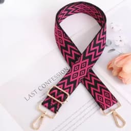 Nylon Shoulder Bag Strap Adjustable Women Crossbody Strap Soft Accessories Replacement Strap Wide Purse Strap Chain Bag Strap