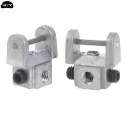 2PCS/SET Scroll Saw Blades Holders Pin-Less Blade Clamps Upper/Lower Blade Holder Scroll Saw Blade Conversion Kit