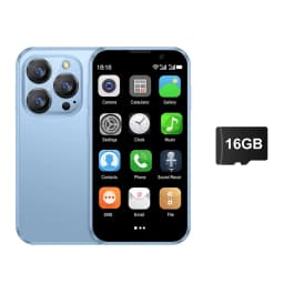 SERVO Mini Smartphone ,3.0'' HD Display, Android 9.0 Mobile Phone 2GB+16GB Face Unlock 3G Cellular GPS, Small Size Smart Phones