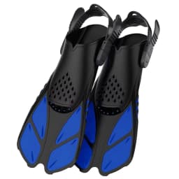 XIAOTREE Adjustable Buckle Diving Fins, Short Silicone Diving Shoes, Suitable for Adults for.Water sports Travel