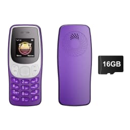 SERVO mini Mobile Phone 2G Network Bluetooth Dialer Blacklist Call Recording Dual SIM Standby 0.85" Screen Super Small Phones