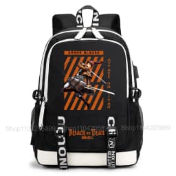 Attack on Titan Backpack Anime Mochila Student School Bag Boys Girls Gift Casual Daily Travel Rucksack