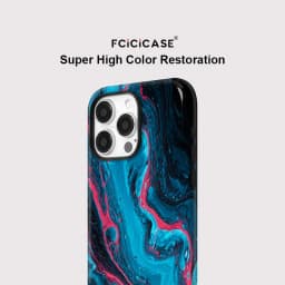 Fcicicase For Magsafe Phone Case for iPhone Air 17 16 15 14 13 12 11 Pro Max Magnetic Wireless Charge Painting Pattern Cover
