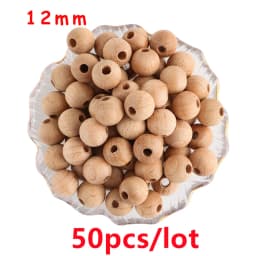 20/30/50Pcs Beech Wooden Round Beads Hexagon Letter Beads Eco-Friendly DIY Bracelet Jewelry Pendant Accessories