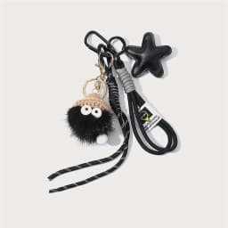 Unisex Bag Pendant Small Coal Ball Camera Bag Pendant Decoration Pendant Decoration For Girls Cute Fashion Funny Simple Pendant