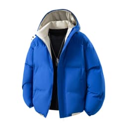 Men Winter Parka Windproof Cold Resistant Thick Casual Versatile Coat Simple Lightweight Hood Workwear Parkas Warm Quality Parka