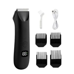 Body Hair & Pubic Hair Trimmer for Men & Women, Painless Electric Body & Bikini Shaver | Waterproof, Type-C Rechargeable Razor