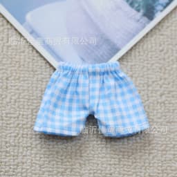 Labubu Doll Clothing Versatile Pants 17cm Plush Doll Clothing Accessories Labubu I II Idol Doll Sitting Party Accessories