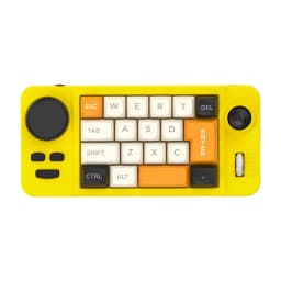 Programmable Wired Mechanical Keyboard with Volume Scroll Wheel,Game Joystick 19Key Hot-Swappable Number Keypad for Win8/10/Mac